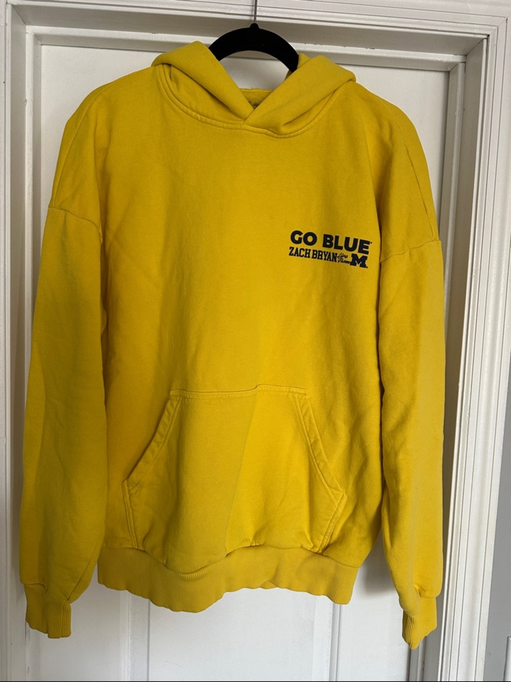 Maize Go Blue Hoodie - Zach Bryan